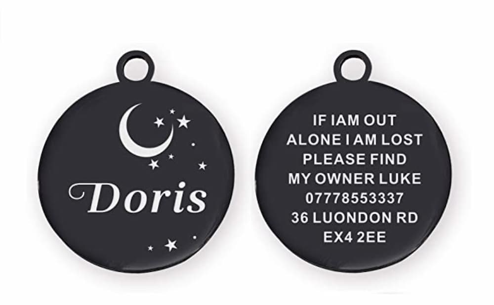 Funny Inappropriate Dog ID Tags for Dogs Custom Personalized 