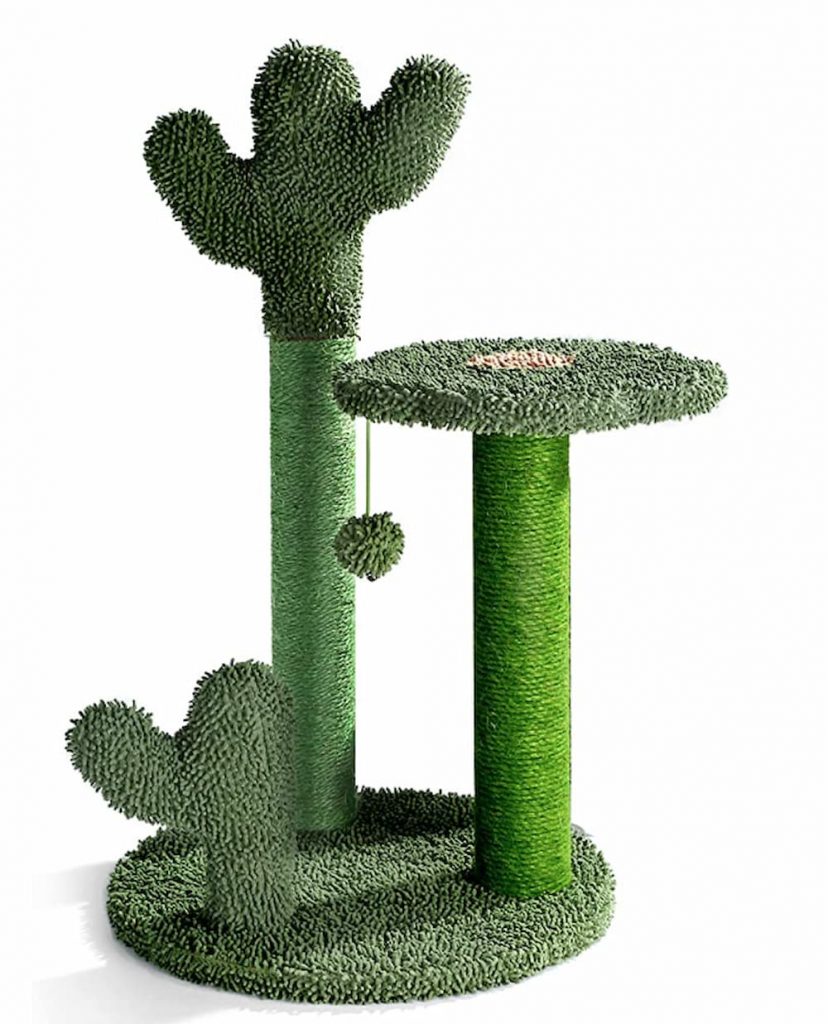 T2Y Cat Scratching Post - Cactus Cat Scratcher Tower