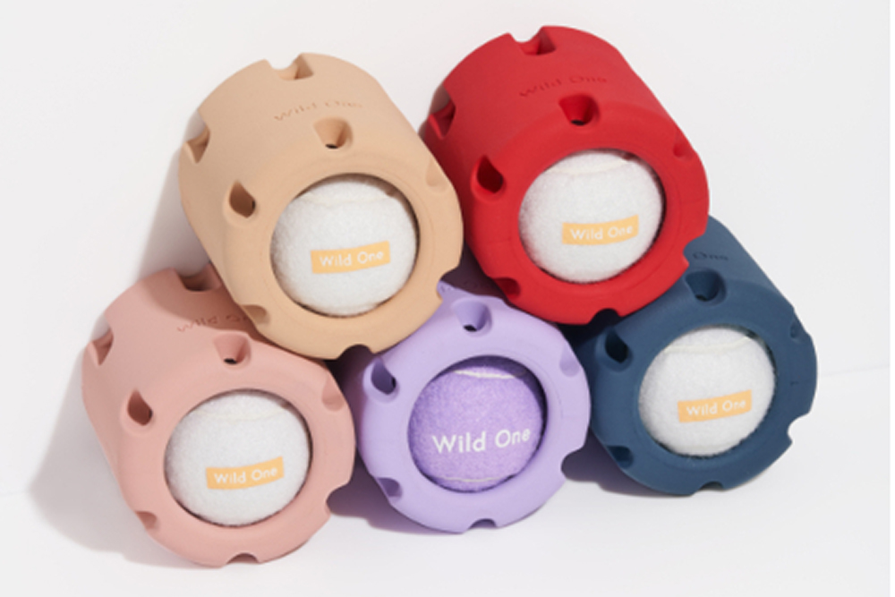 stack of wild one tennis tumbles in various colors