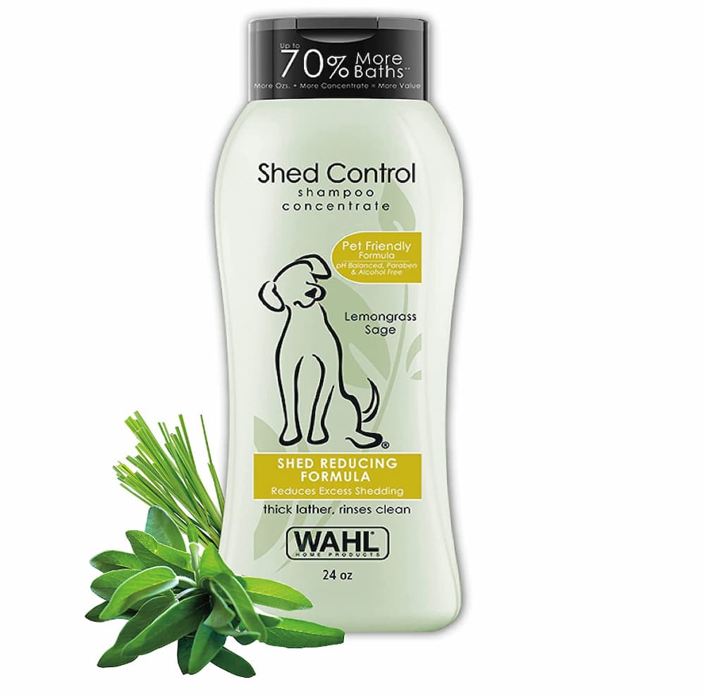 WAHL Shed Control Pet Shampoo for Dog Shedding & Dander