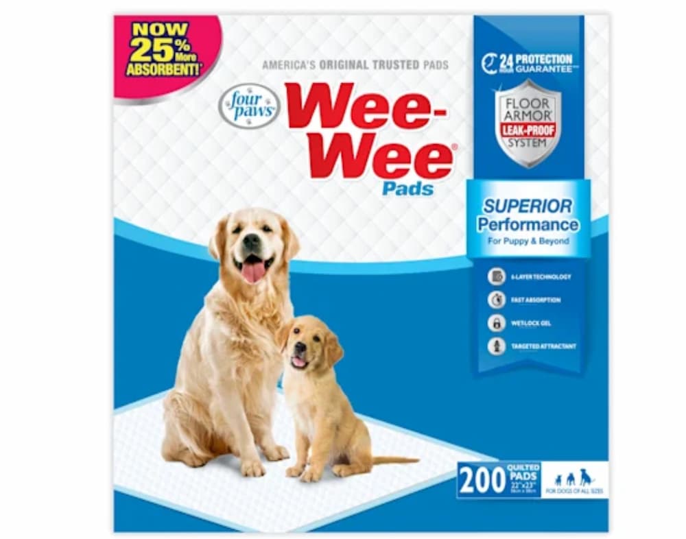 Wee-Wee Pads, 200 Count for cats