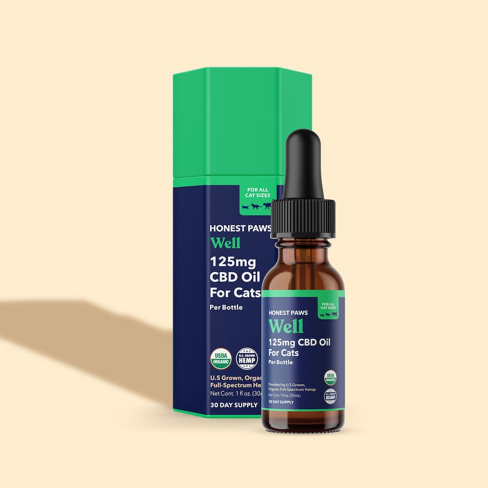Honest Paws Well CBD Oil for Cats 