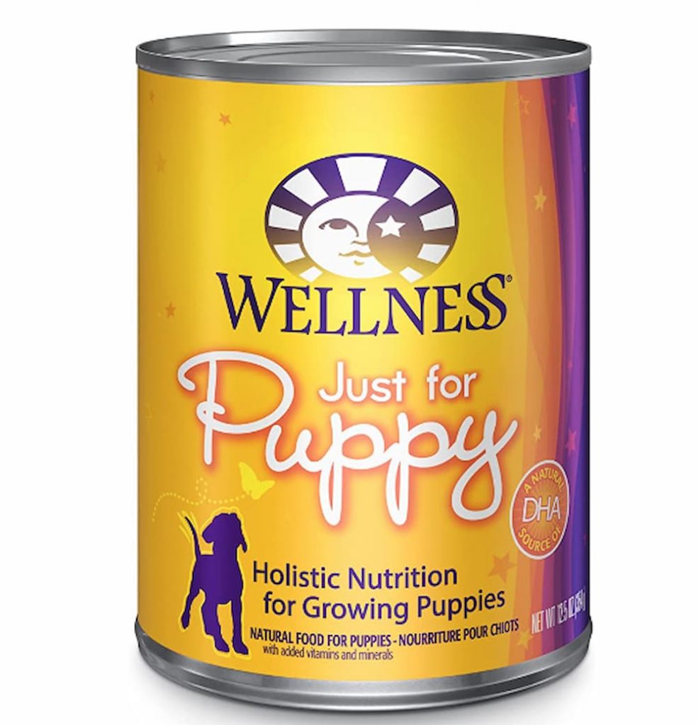 Wellness Complete Health Natural Wet Canned Dog Food Puppy Chicken & Salmon