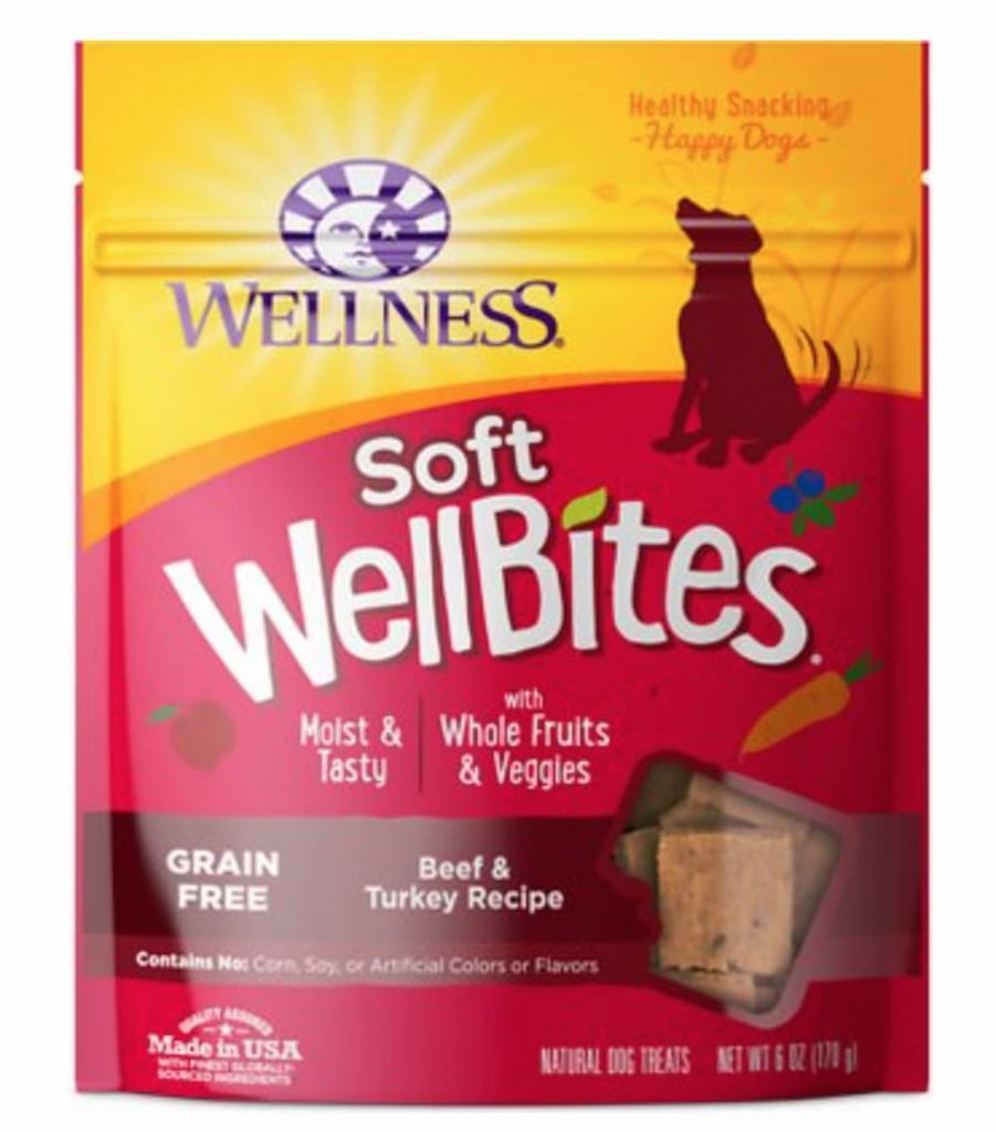 Wellness WellBites Beef & Turkey Recipe Soft & Chewy Grain
