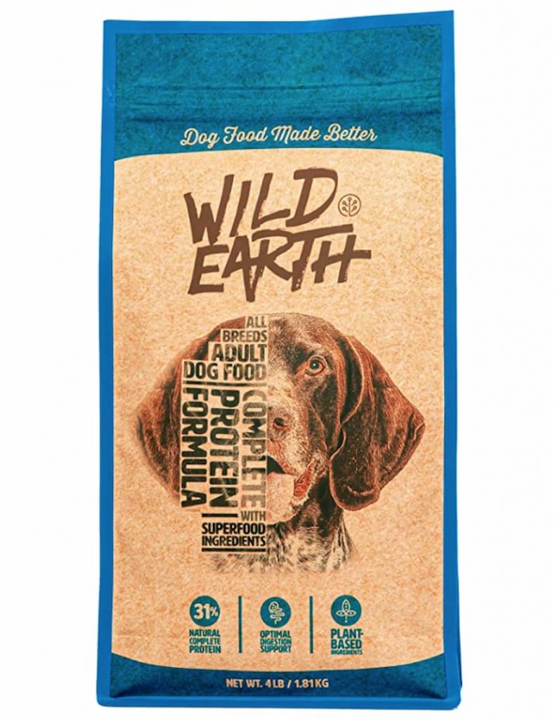 Wild Earth Dog Food for Allergies, Vegan Dry Dog Food