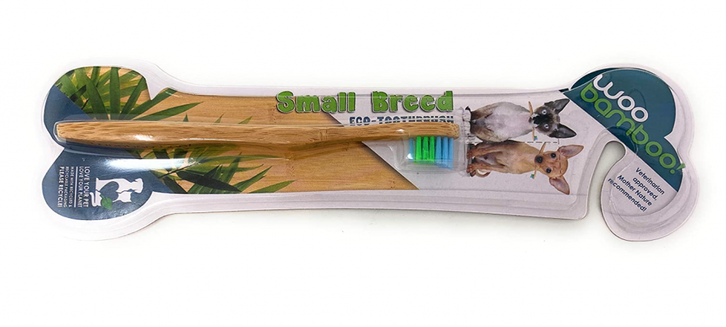 WooBamboo! Eco-Toothbrush for Pets, Small Breeds