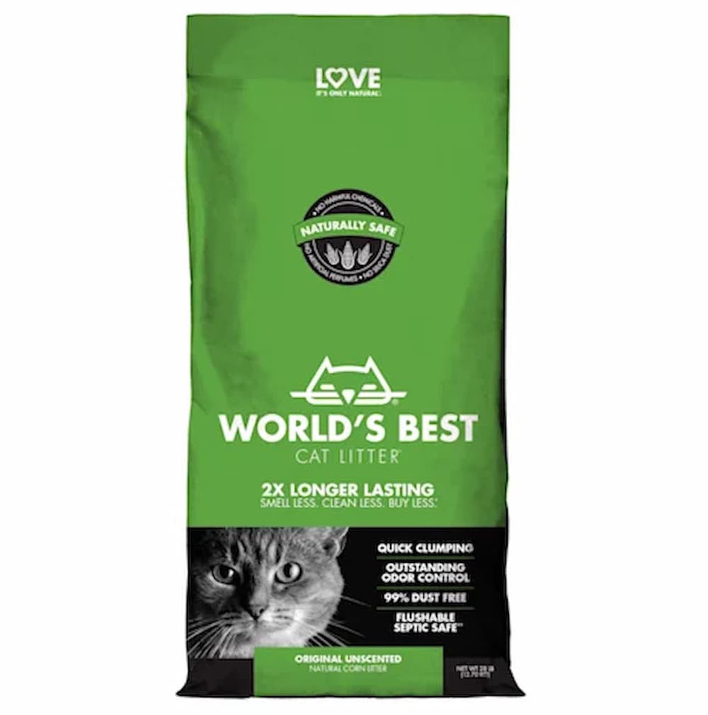 World's Best Original Series Clumping Unscented Corn Cat Litter