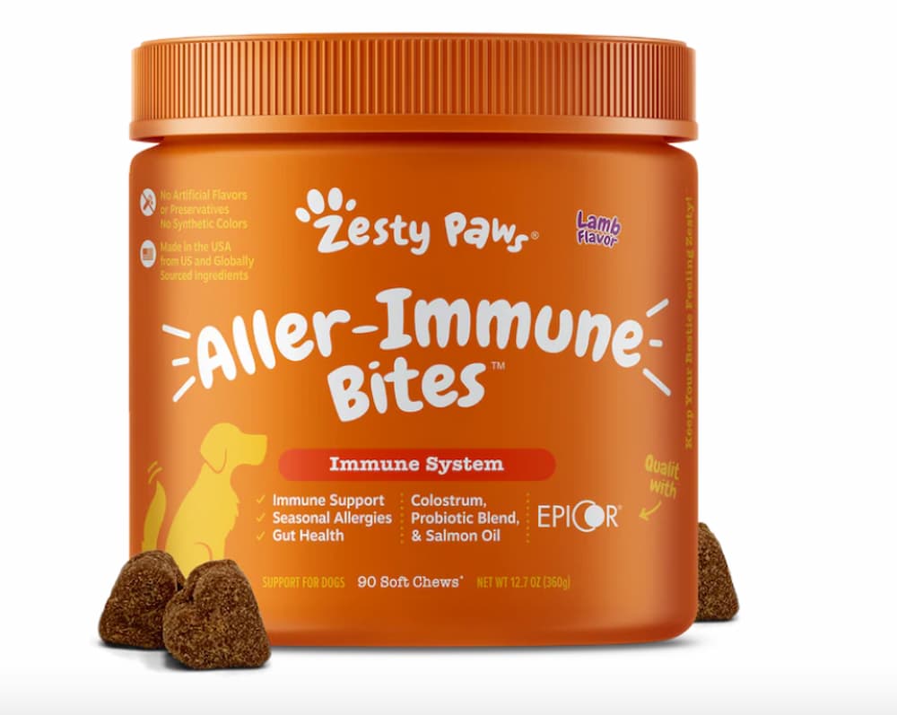 Zesty Paws Aller-Immune Bites for Dogs
