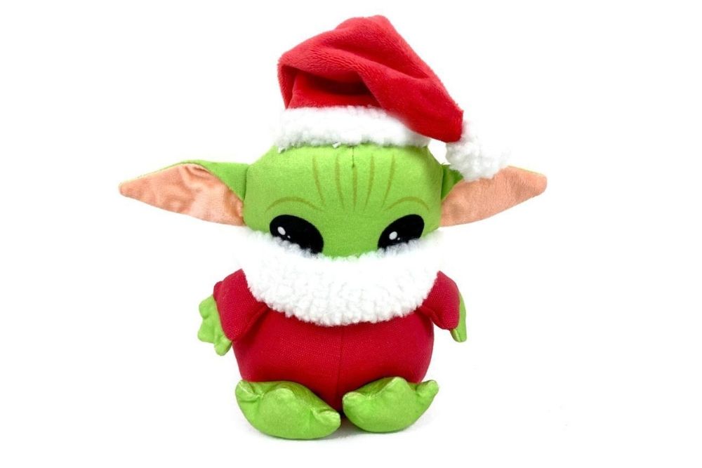 Baby Yoda Christmas dog toy
