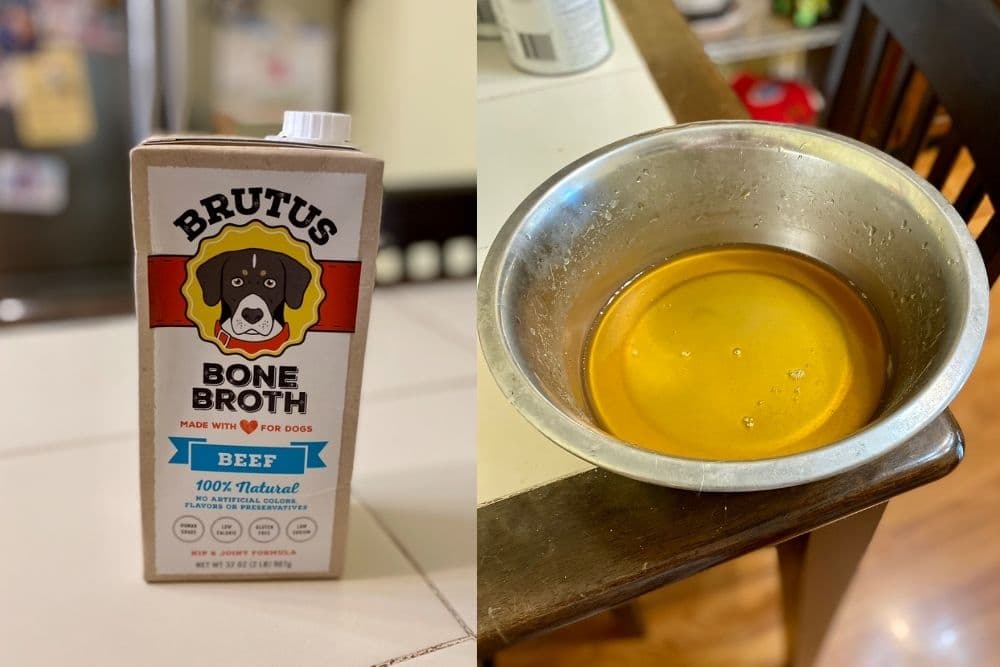 Brutus Bone Broth in bowl