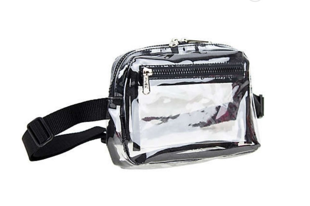 FUEL clear fanny pack
