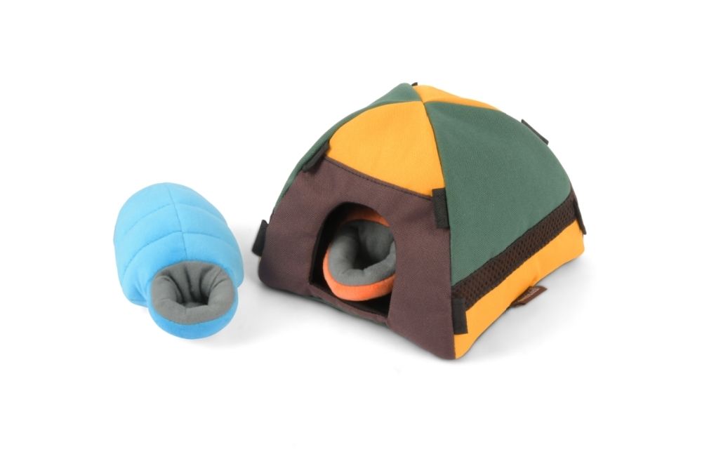 PLAY dog tent puzzle toy