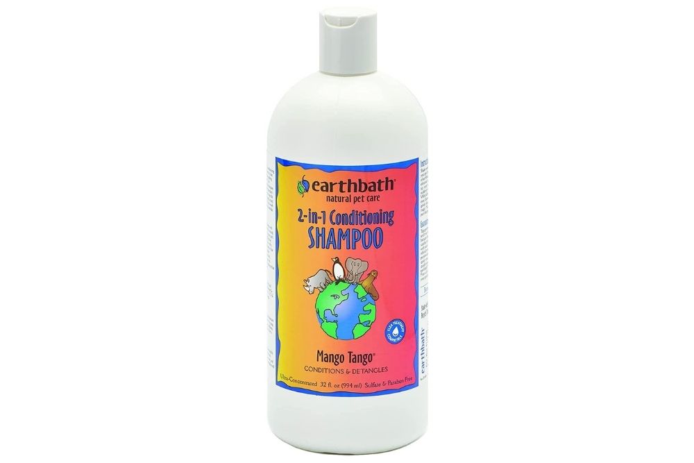 Earthbath Mango Tango Dog Shampoo is one of the best smelling dog shampoo options