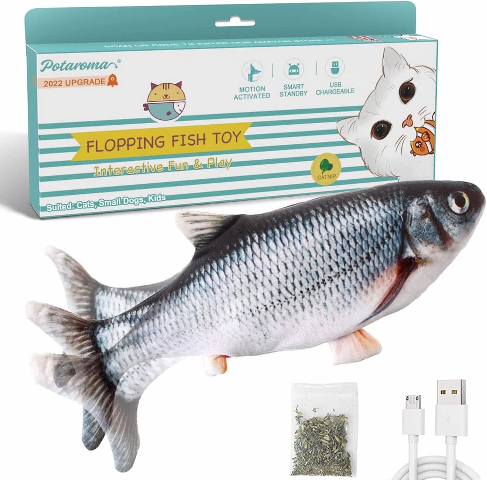 fish cat toy