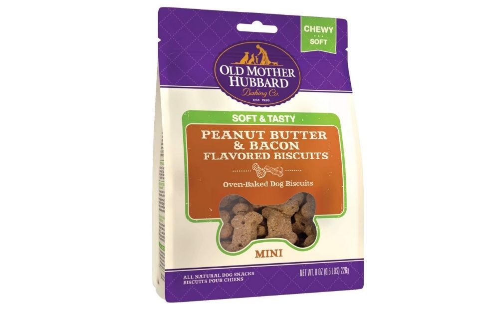 Old Mother Hubbard peanut butter and bacon treats