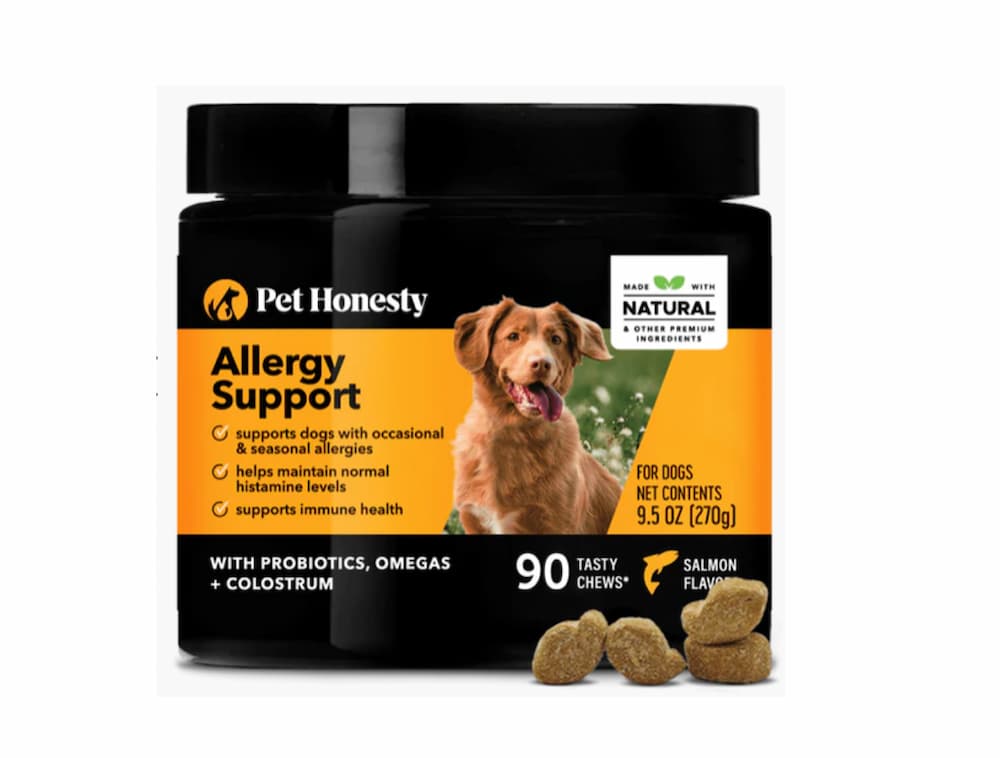 Pet Honesty Allergy Supplement immunity dog supplement