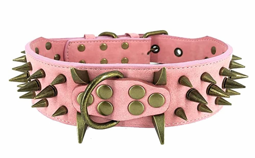 Mighty Large Spiked Studded Collar