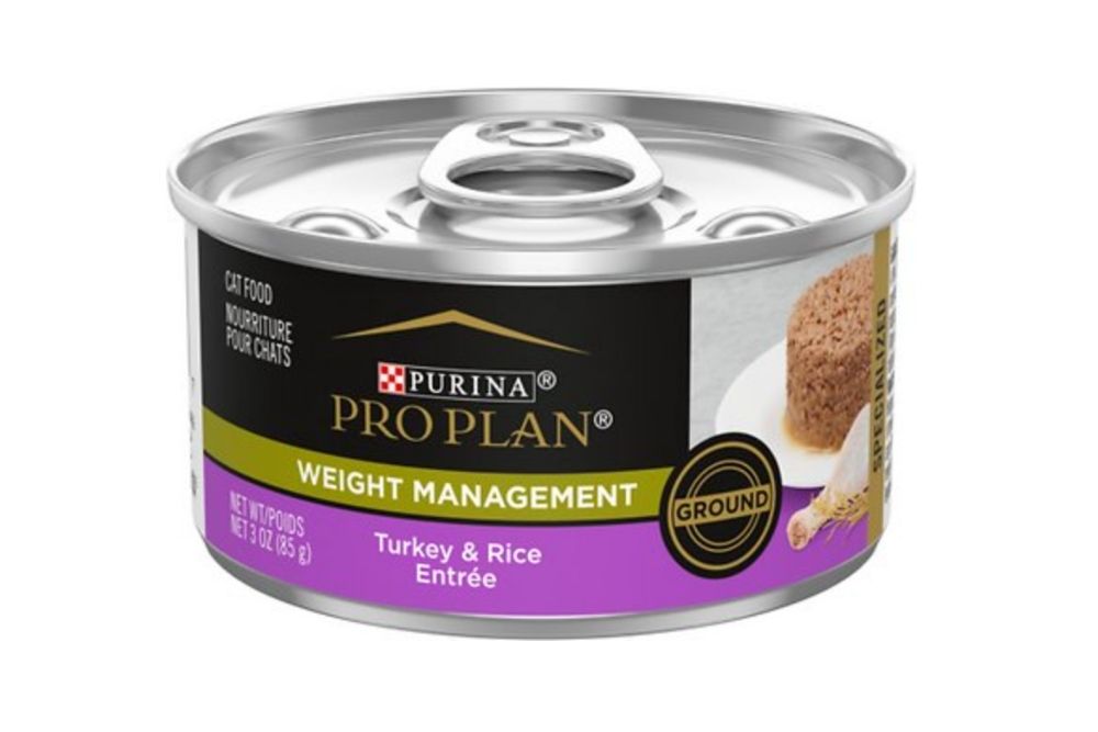 Purina Pro Plan weight management wet cat food