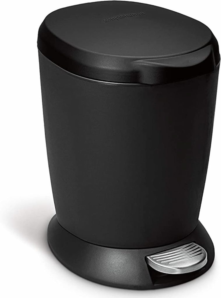 XPIY Trash Can with Lid, 2 Pack 4 Gallons/15 Liters Garbage Can with Press  Top, Small Trash Can Dog Proof, Plastic Trash Bin, Waste Basket for  Bathroom, Kitchen, Bedroom