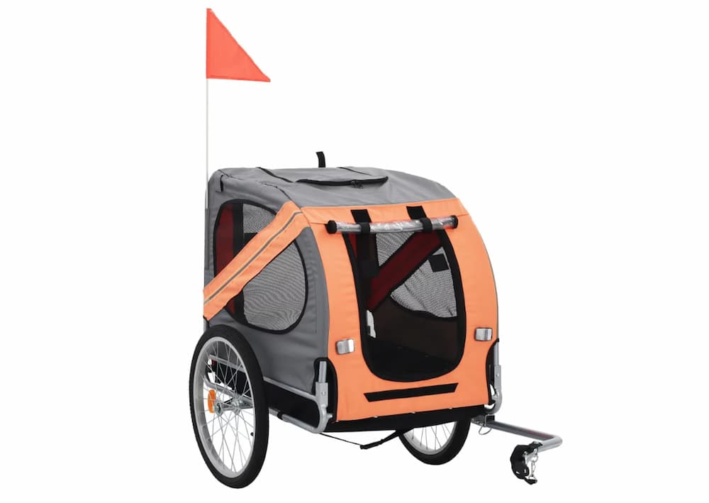 vidaXL Dog Bike Trailer 