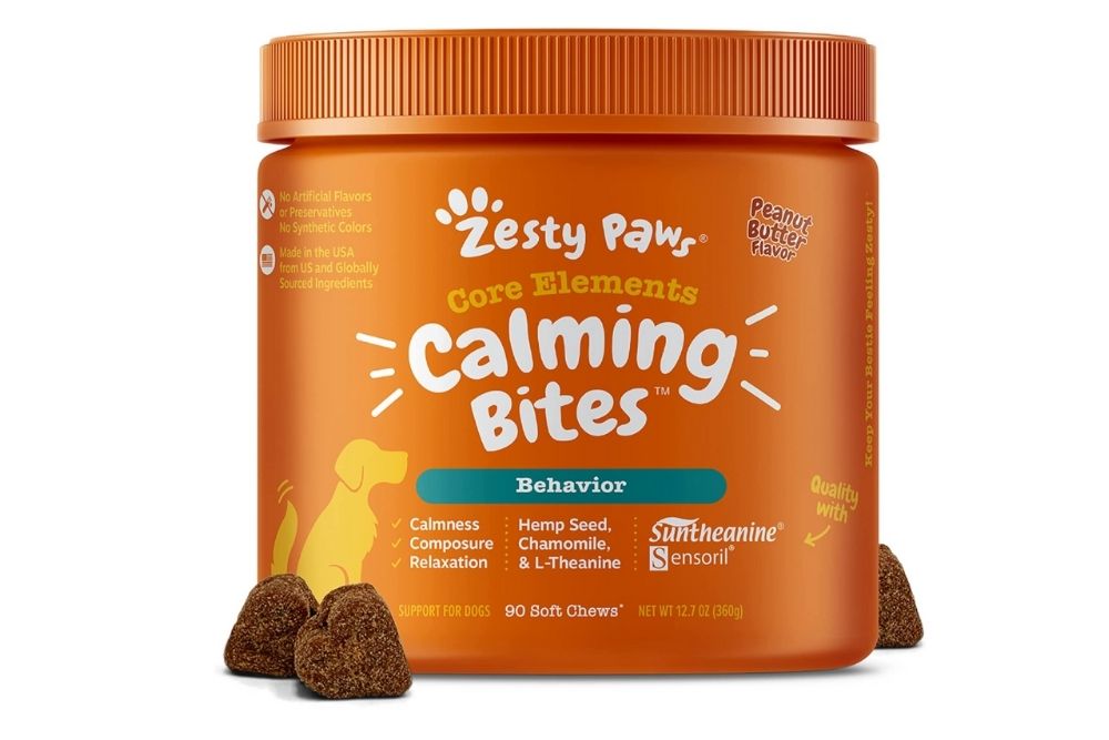 Zesty Paws calming bites
