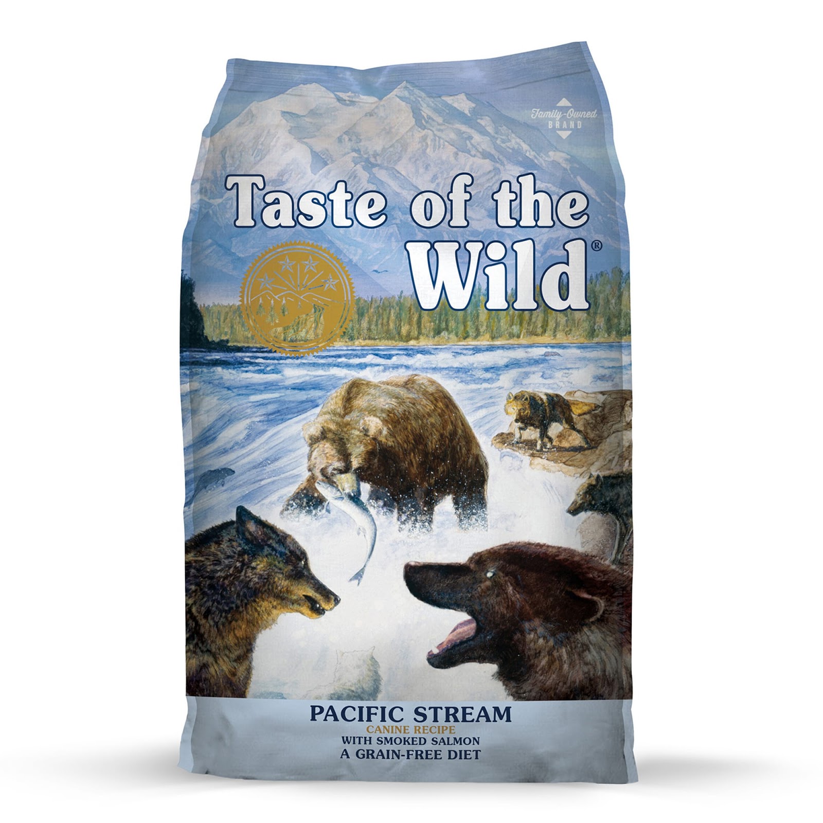 Taste of The Wild Grain Free Premium High Protein Dry Dog Food Pacific Stream Puppy - Smoked Salmon