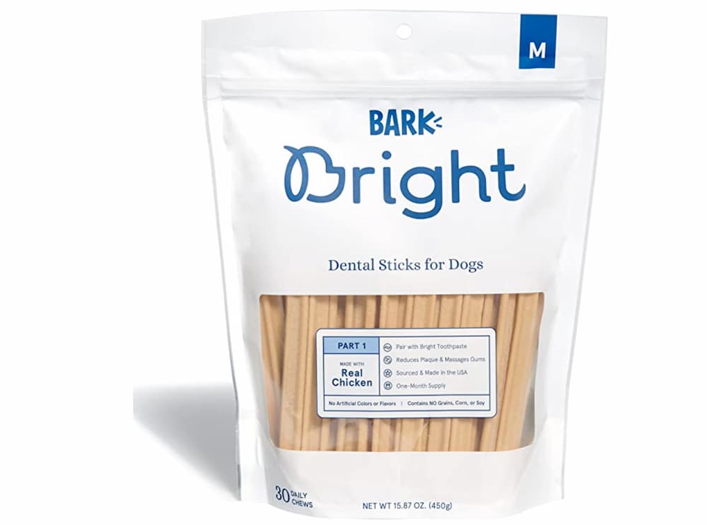 BARK Bright Dental Sticks for Medium Dogs Chews