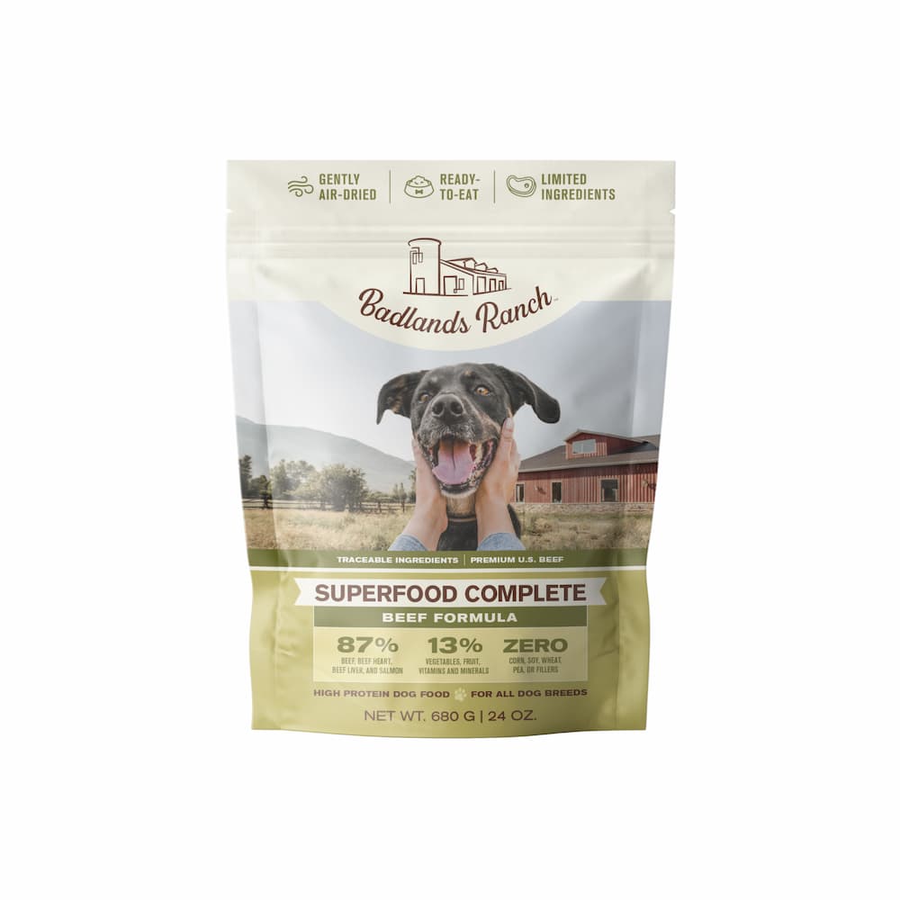 New Badlands Ranch food for dogs