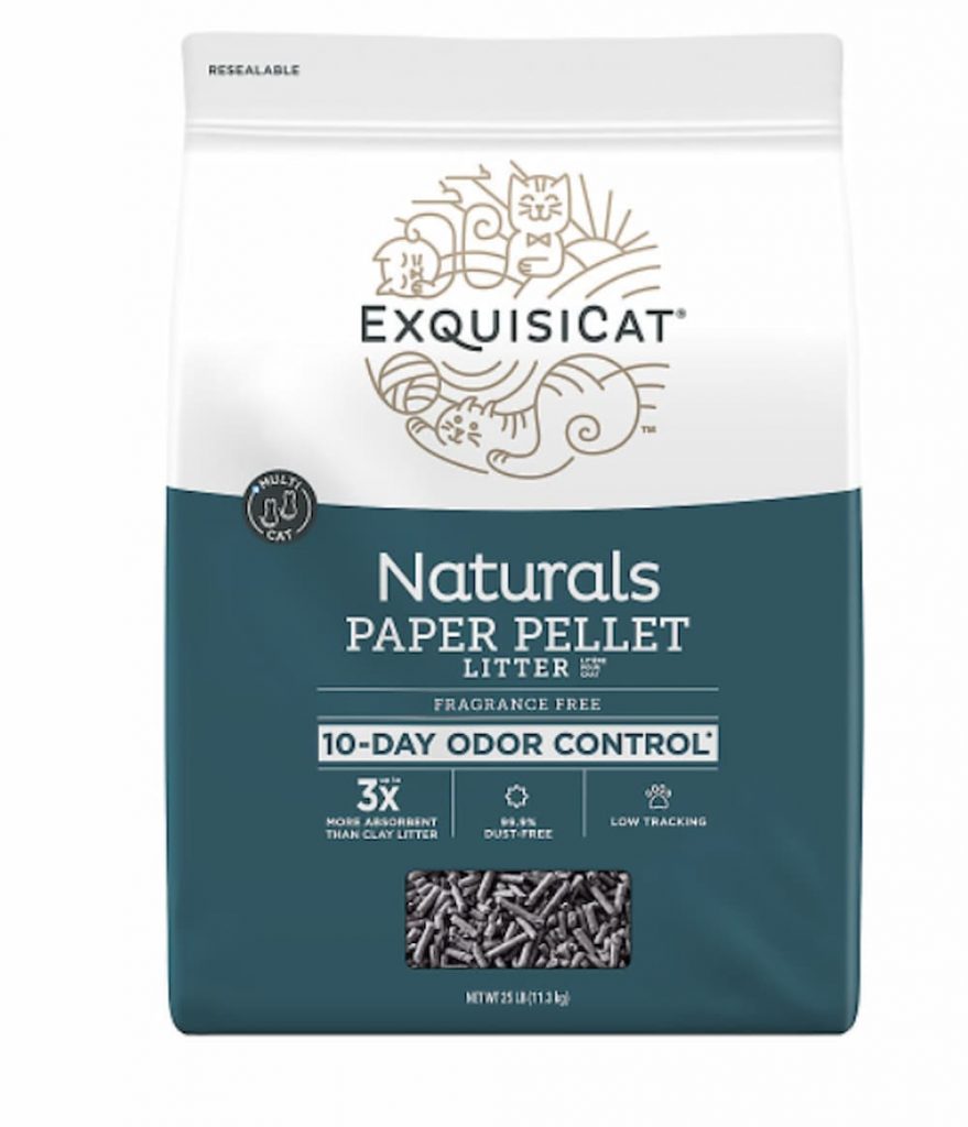 ExquisiCat Naturals Paper Cat Litter
