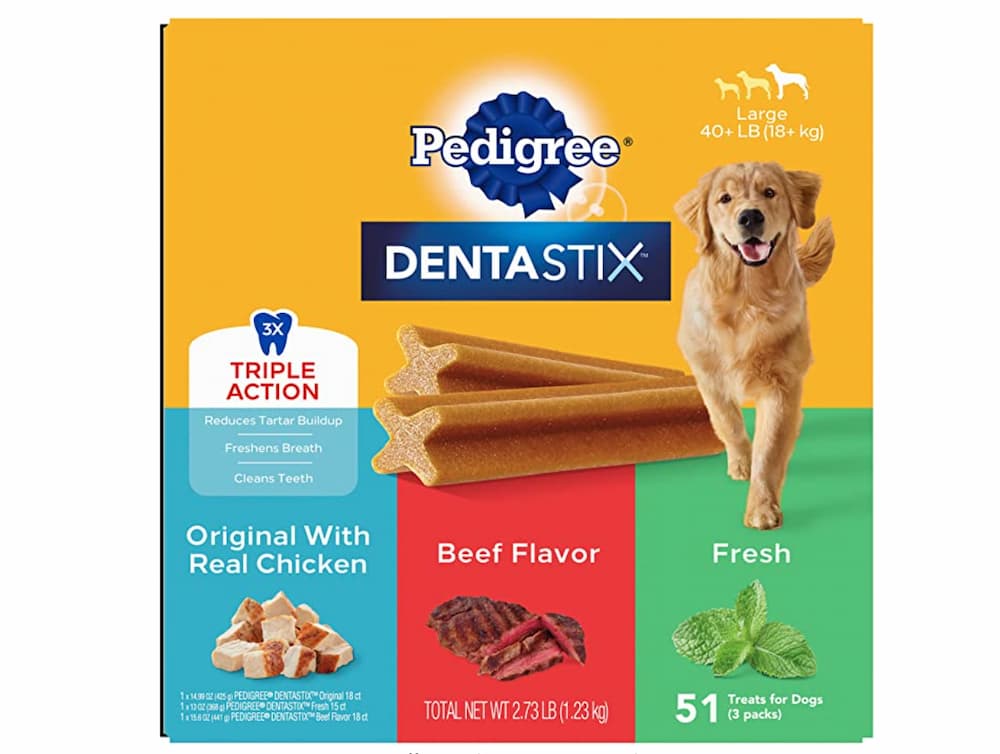 PEDIGREE DENTASTIX Large Dog Dental Care Treats Original