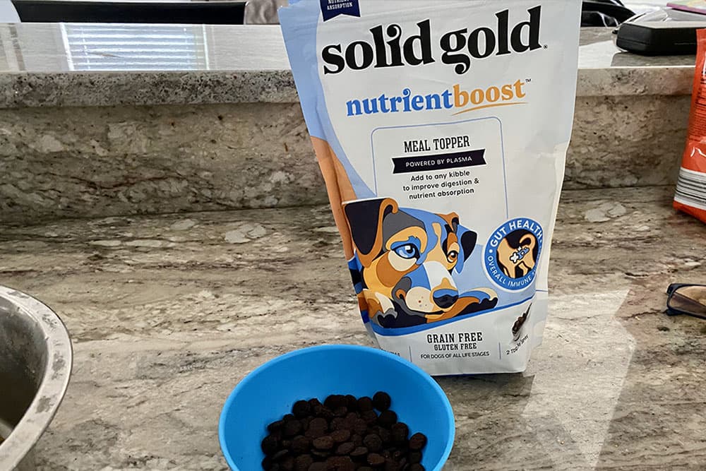 solid gold dog food review