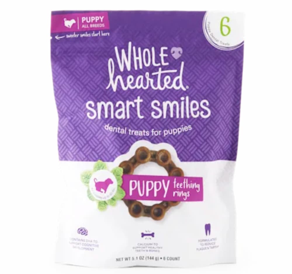 WholeHearted Smart Smiles Dental Treats for Puppies
