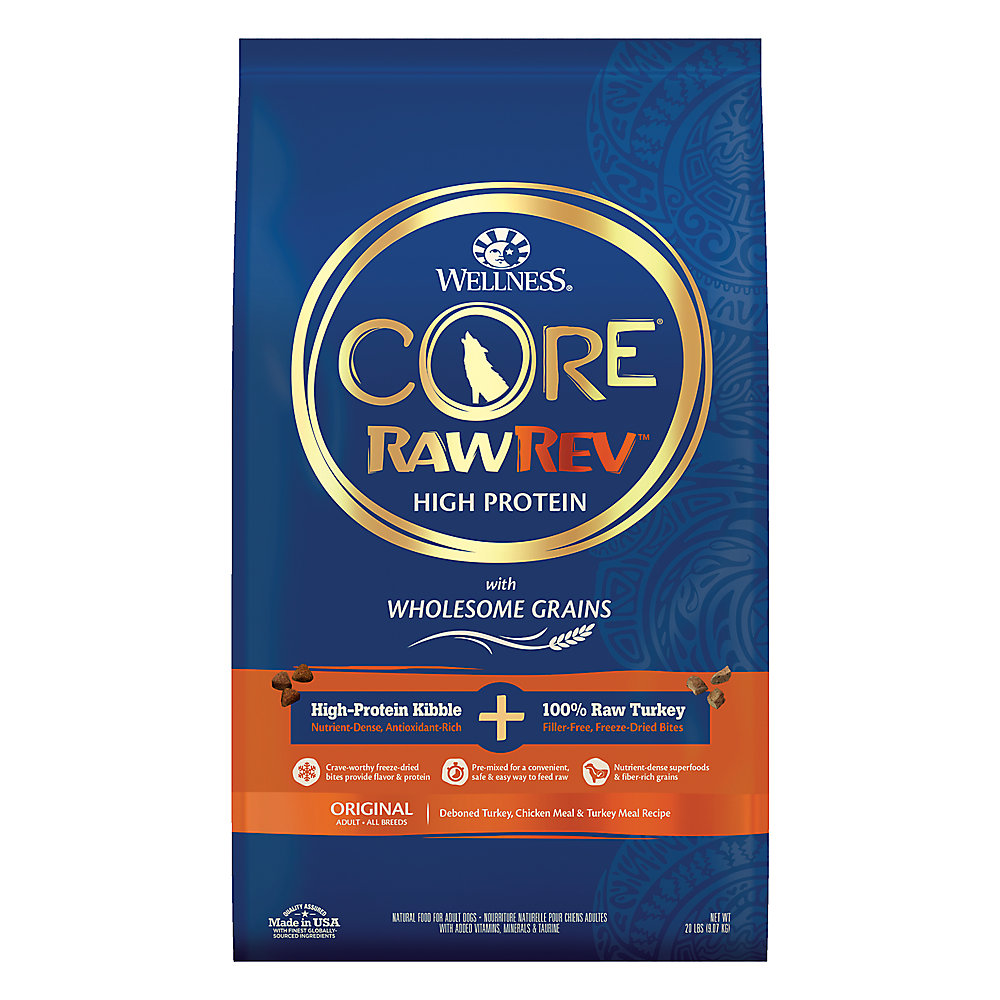 Wellness CORE RawRev Wholesome Grains Dry Dog Food