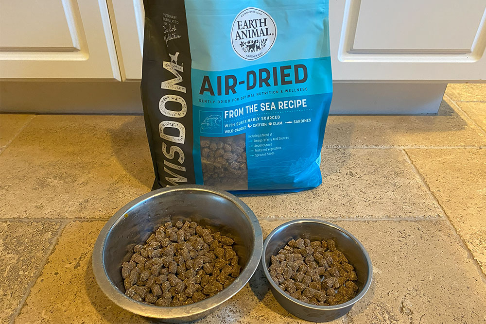 New Earth Animal Launch: Wisdom Air-Dried Dog Food Review
