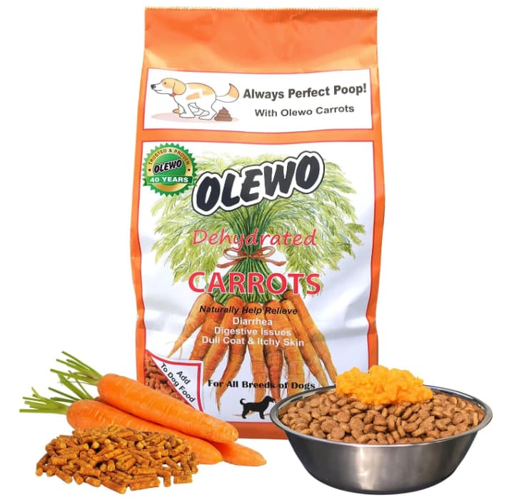 Fiber carrots for dogs