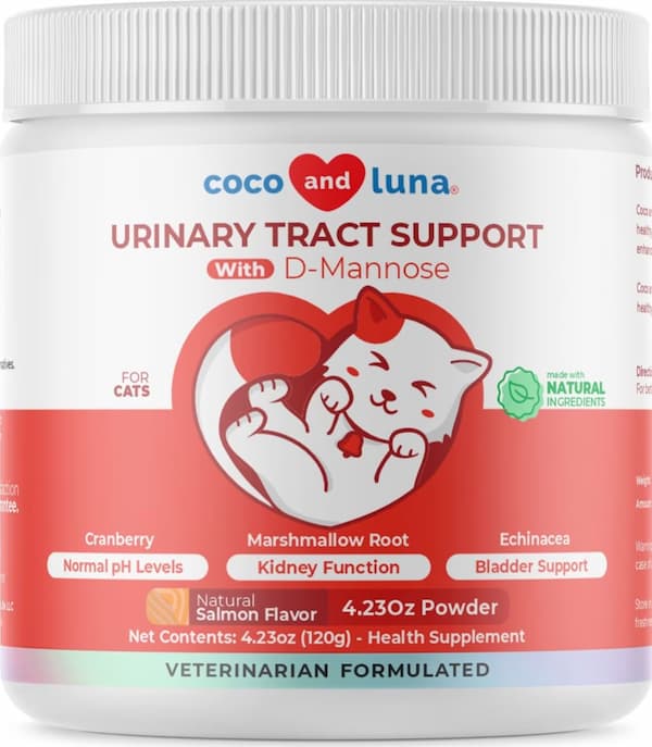 Coco and Luna Urinary tract support for cats