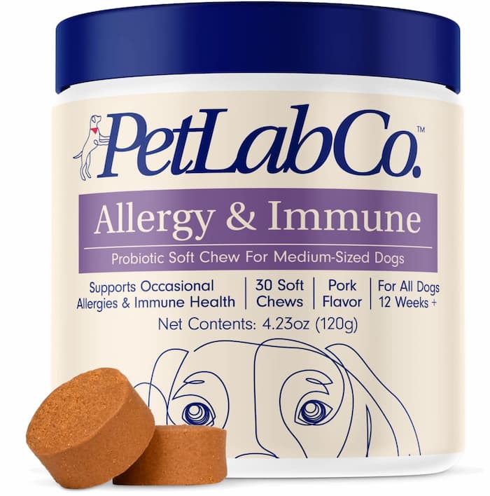PetLab Co jar of chews 