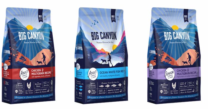 Big Canyon pet food 