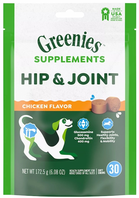 Greenies Supplements Hip & Joint Chicken Flavor
