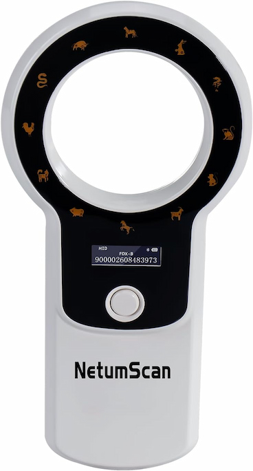 NetumScan Upgraded Pet Microchip Reader