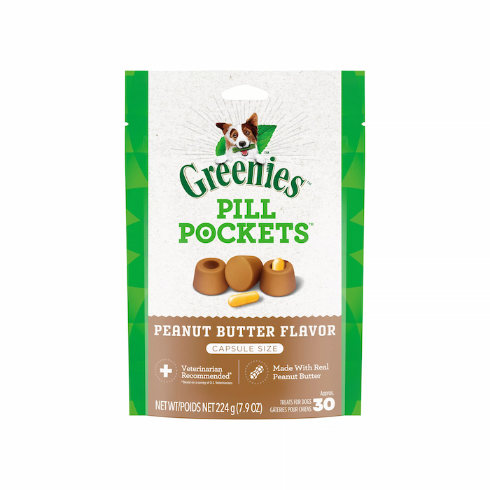 Greenies Pill Pockets peanut butter flavor