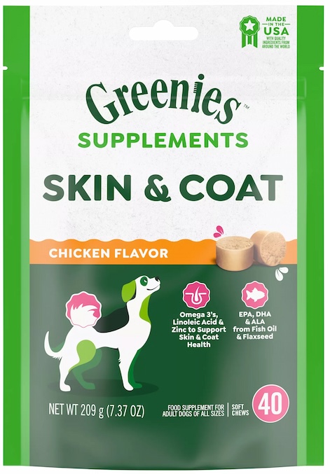 Suplementos Greenies: Skin & Coat
