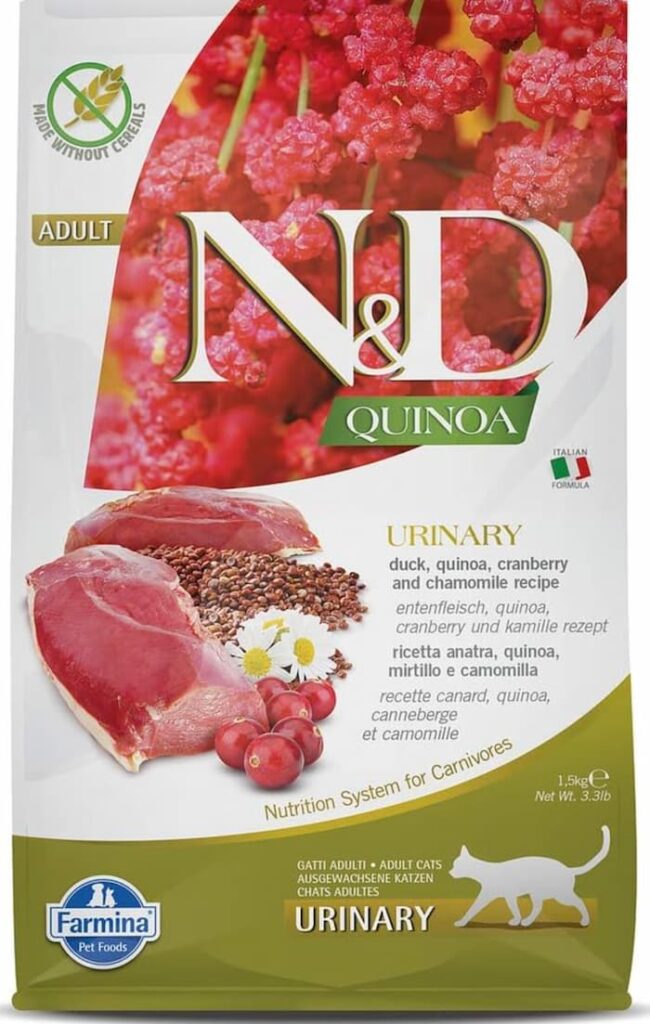 best dry cat food for urinary cat health 
