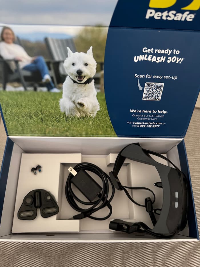 Petsafe GPS Dog Fence 2.0 in box