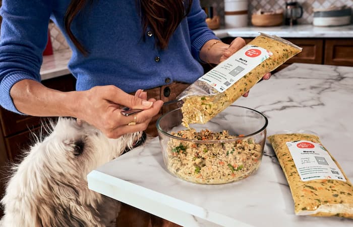 Feeding senior dogs with The Farmer's Dog