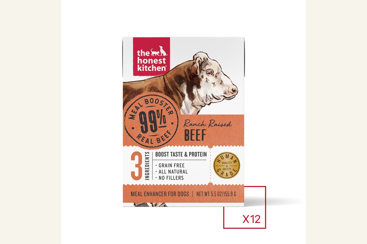 The Honest Kitchen 99% Beef Meal Booster multipack