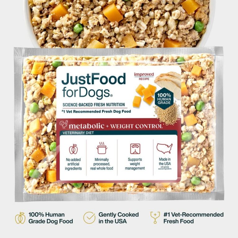 JustFoodForDogs Metabolic + Weight Control