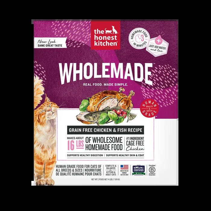 The Honest Kitchen Grain Free Chicken & Fish Cat Food