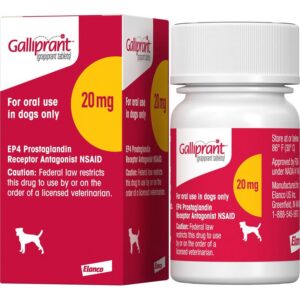 Galliprant (grapiprant) Tablets for Dogs, 20-mg, 30 tablets